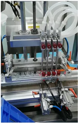 Hot Sell Full Automatic High Speed Six - Head Lotion Water Filling Machine