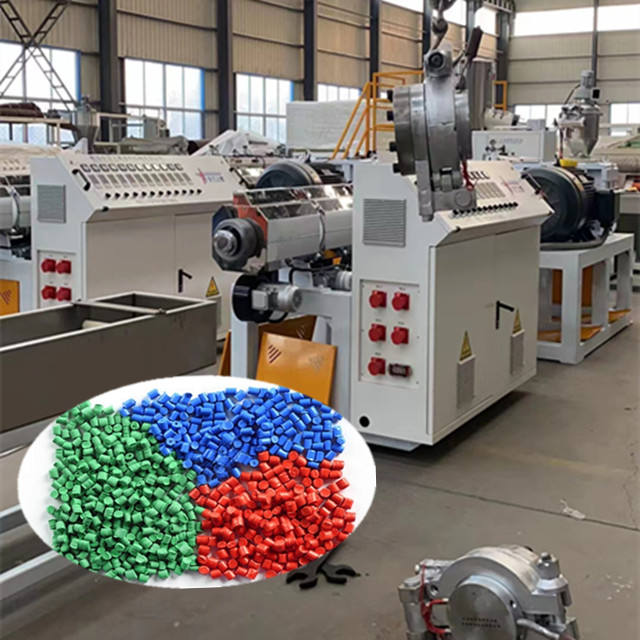 PE PP Recycling Granulator Production Line  Pvc Plastic Granulation Machine