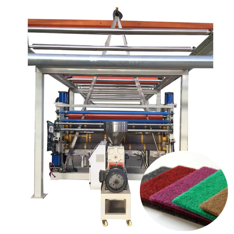 New Plastic Extruder Non-Woven Composite Car Floor Mats PE PP Processing Core Screw Motor Gearbox Manufacturing Plants