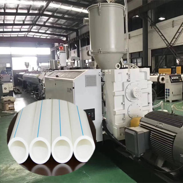 Plastic Pipe Equipment Hdpe Water Supply Pipe Pe Pipe Production Line Extruder
