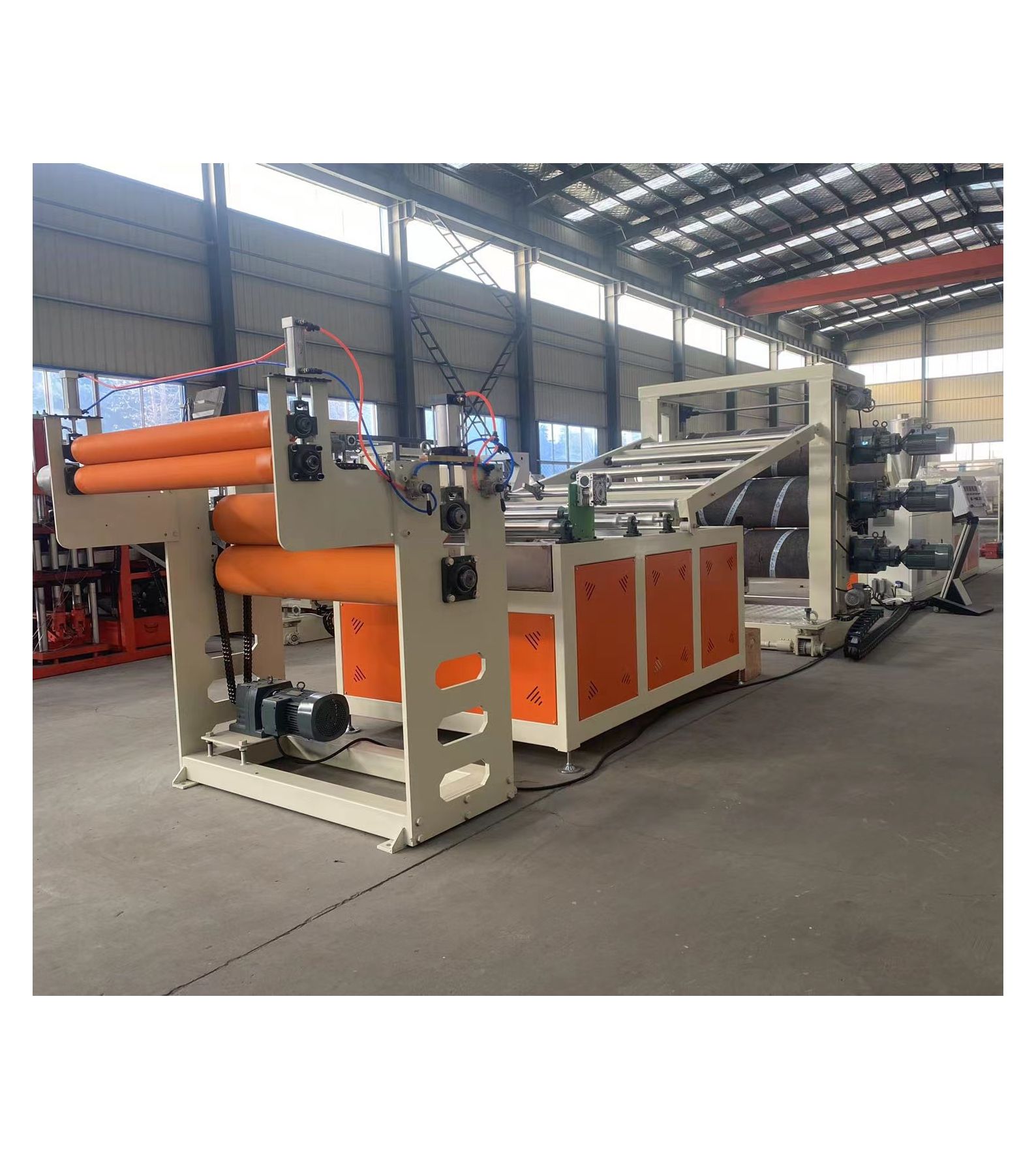 High-Speed Plastic Board Production Transparent Plate Manufacturing Equipment PVC Crystal Sheet Extrusion Line
