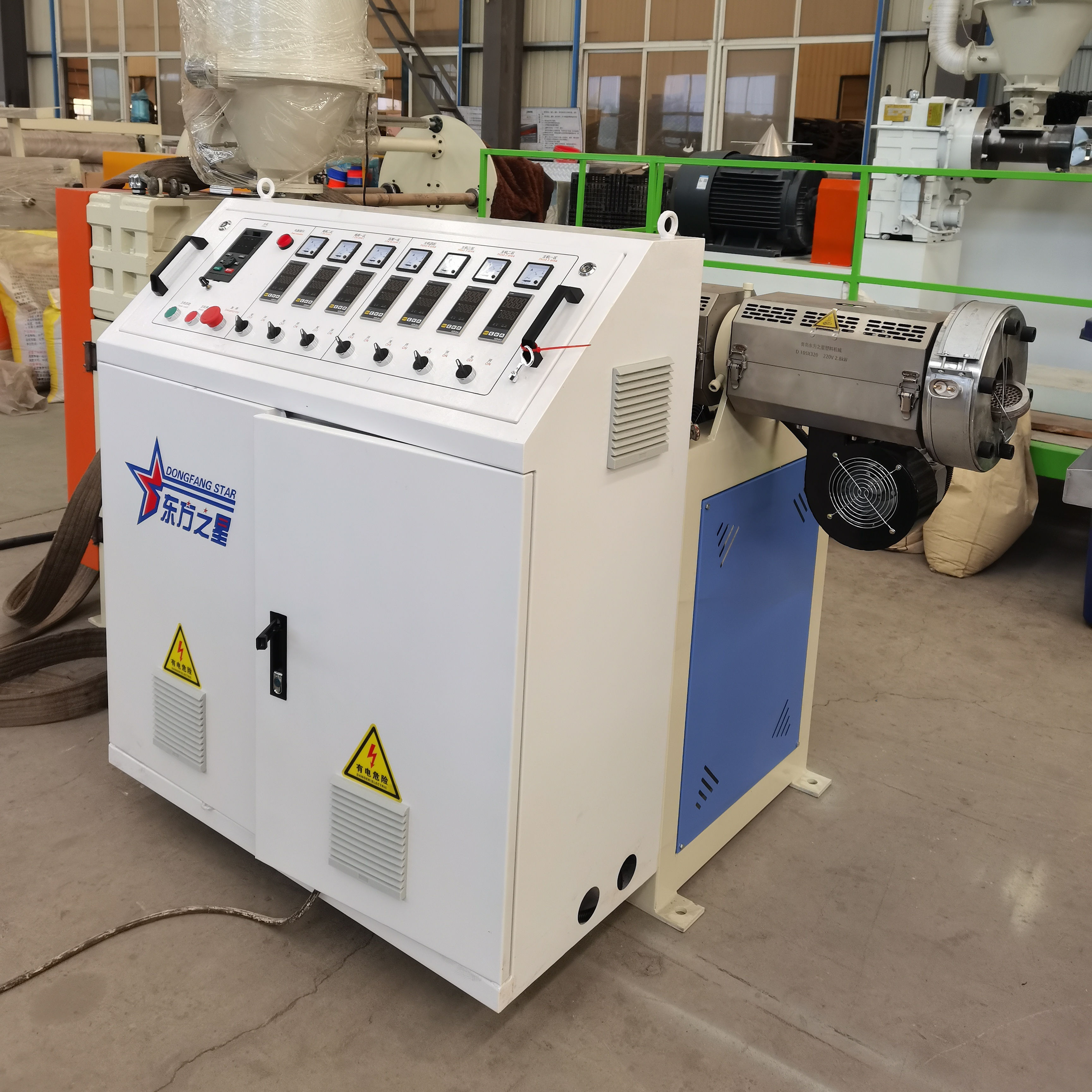High-Efficiency Plastic Pipe Extrusion Line Plastic Pipe Equipment Pvc/Pe/Ppr Pipe Manufacturing Machinery